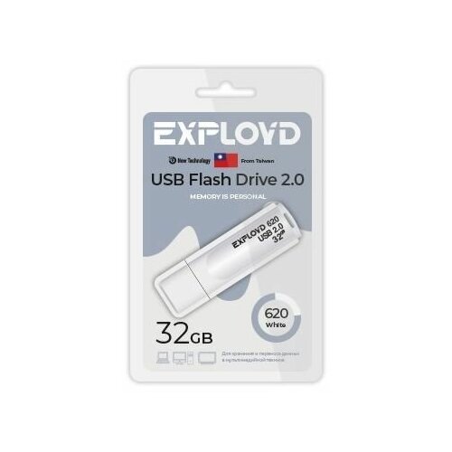 EXPLOYD EX-32GB-620-White exployd 32gb 570 синий