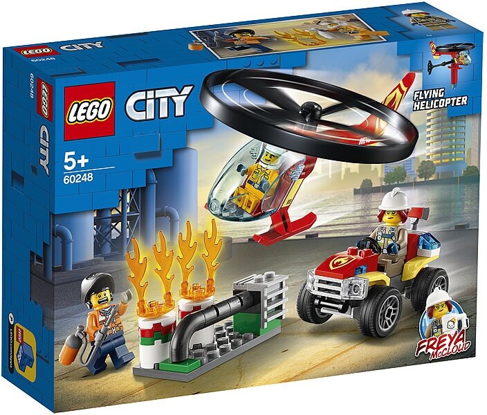 Конструктор LEGO City Fire 60248 Пожарный спасательный вертолёт