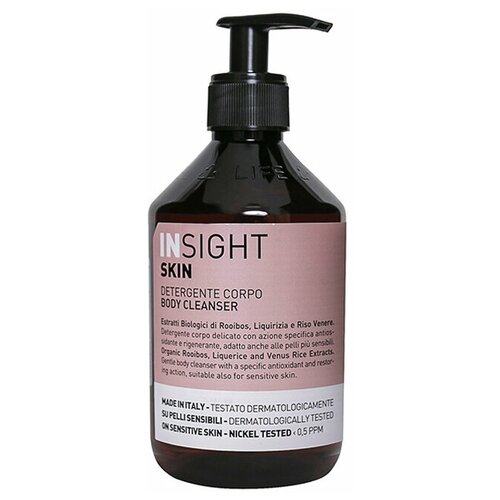 Гель для душа Insight Skin Body Cleanser, 400 мл, 450 г очищающий гель для тела insight professional body cleanser 400 мл