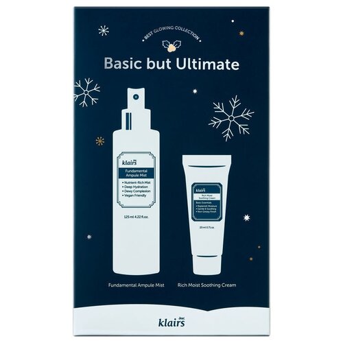 Dear, Klairs Подарочный набор для ухода за кожей, ограниченная серия Basic but Ultimate Skincare Kit