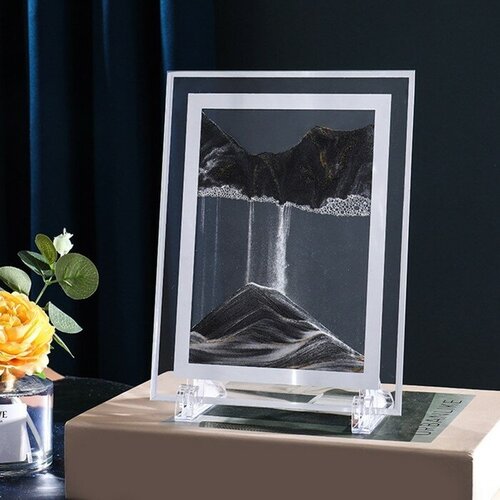 Песочные часы Счастье начинается с тебя с карандашницей 135 х 95 х 5 см микс 7046630 2083₽