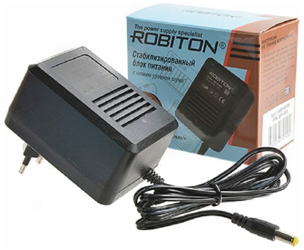 Блок питания Robiton AB9-800S 55х21/12 (-) 16172