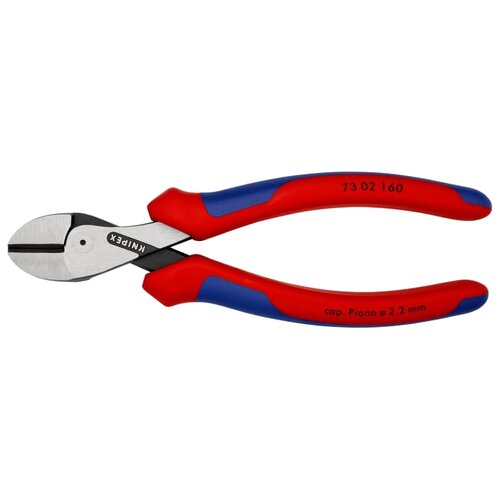 Бокорезы Knipex 73 02 160 160 мм красный/синий