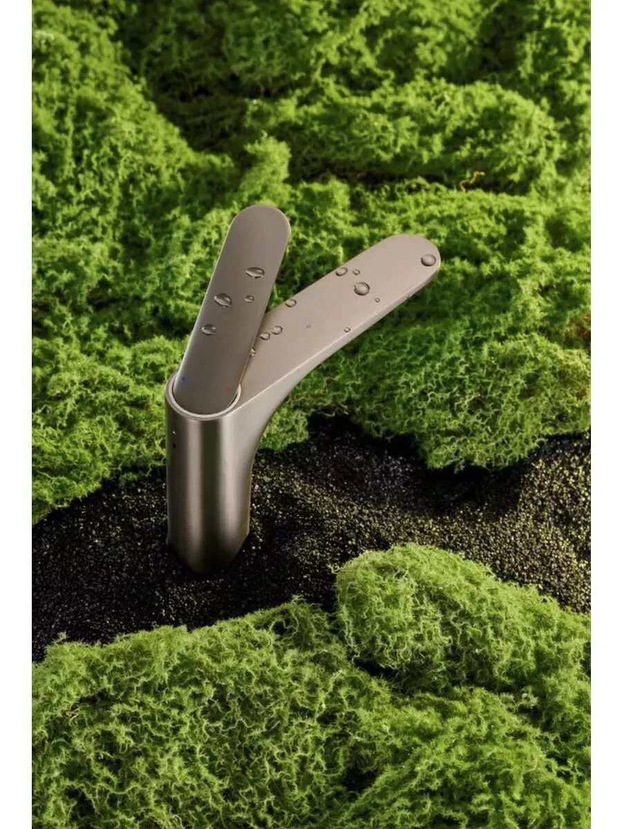 Душ со смесителем Raglo R21.10.09, графит, аэратор, гибкий подвод, латунь — фото 1