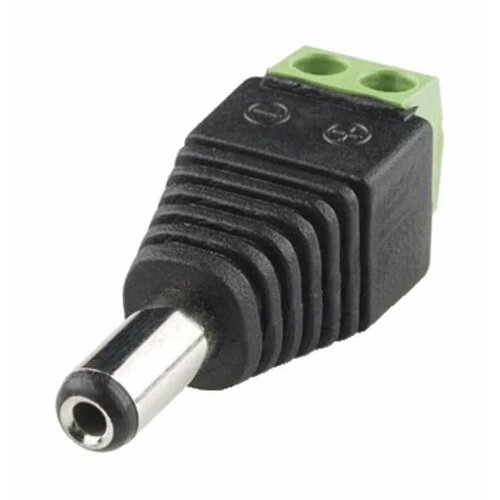 AVC-DC-MT - разъем питания штекер 21х55 с клеммной колодкой под винт 90₽