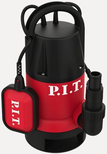 Изображение товара P.I.T. Насос дренажный PSW900-W (900Вт, гряз вода, напор 8м, произ 216л/мин, корпус удар пластик) P. I. T