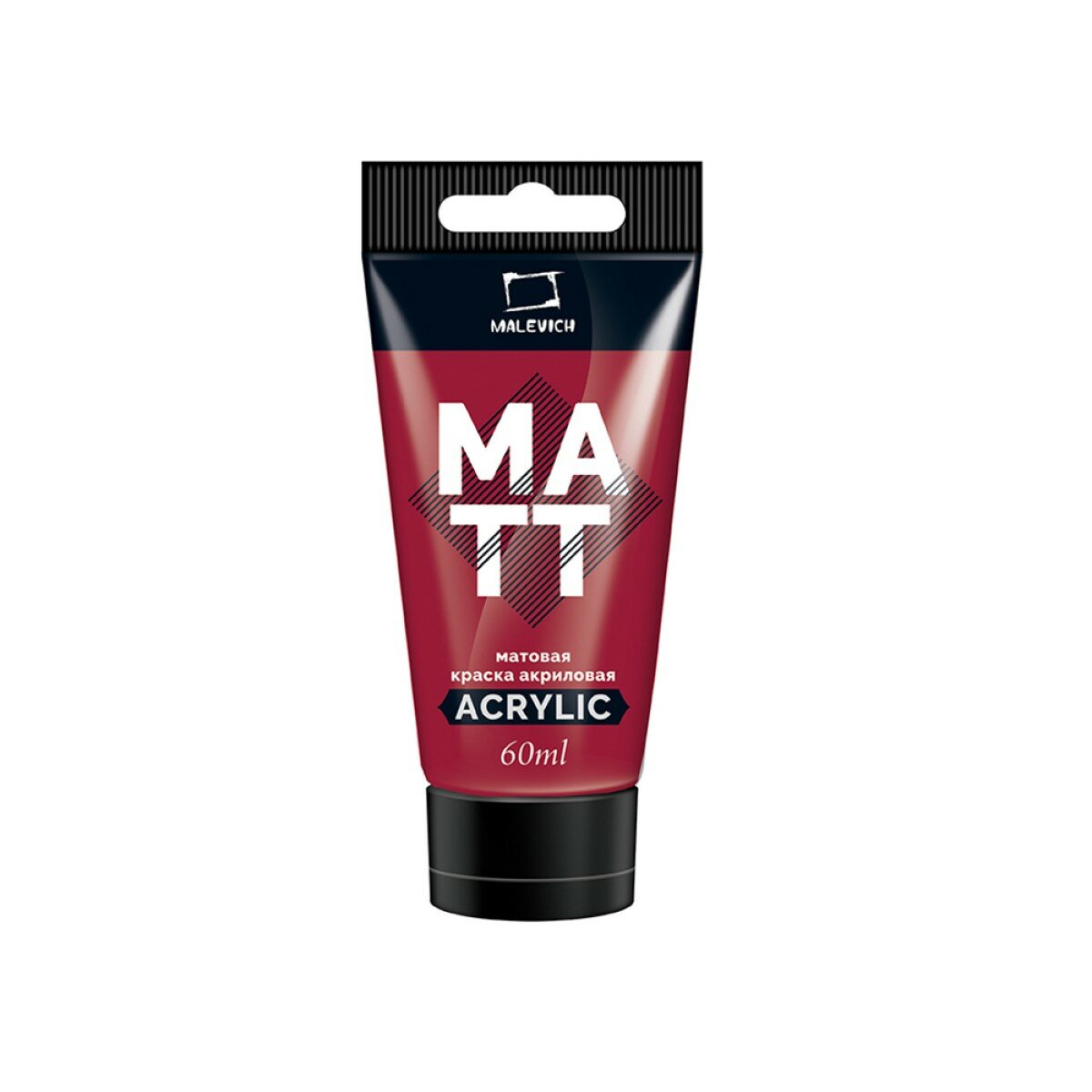 Акрил малевичъ Matisso 60 мл матовый Краплак красный