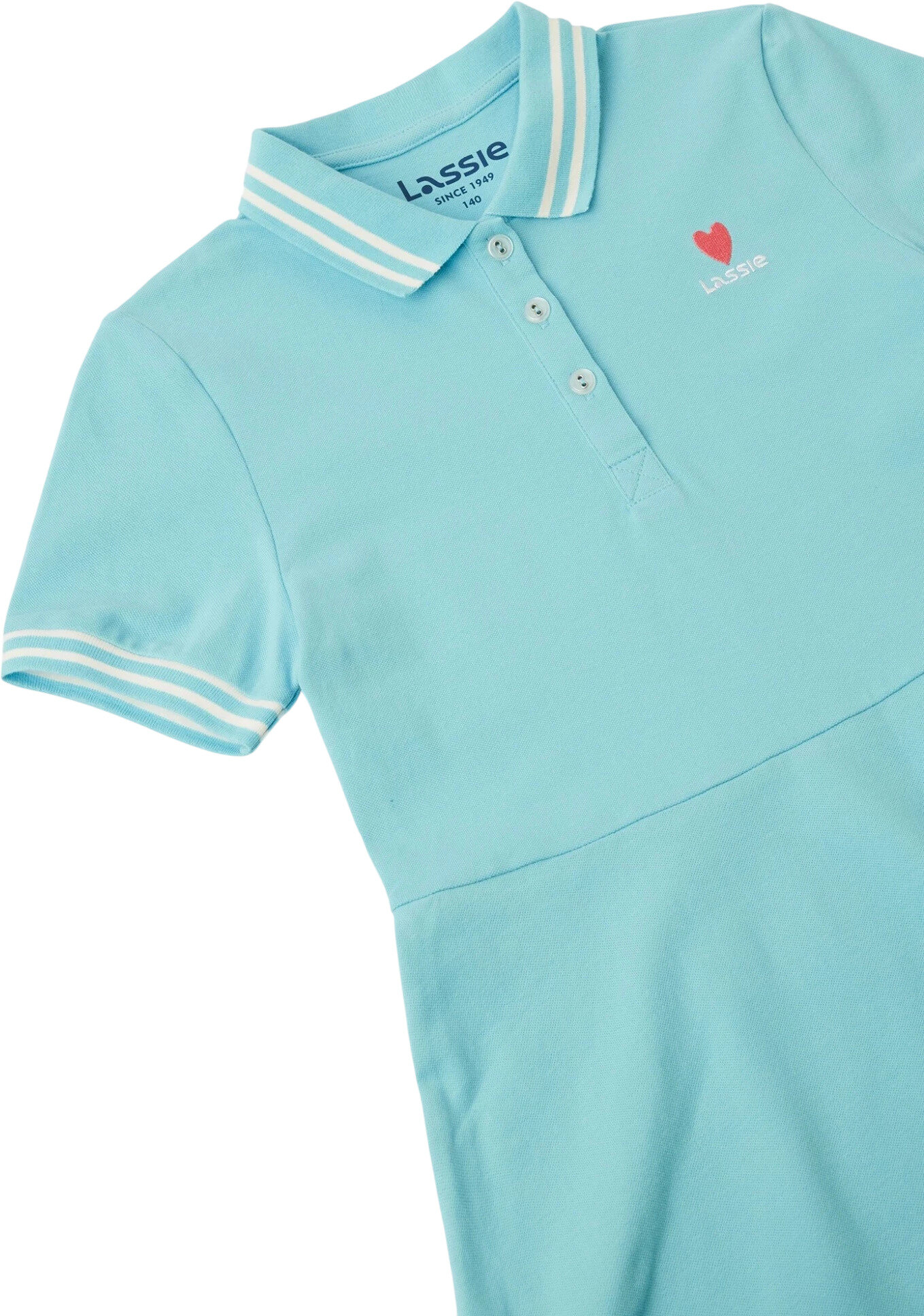 Платье Lassie Tuuli, размер 128, бирюзовый — фото 1