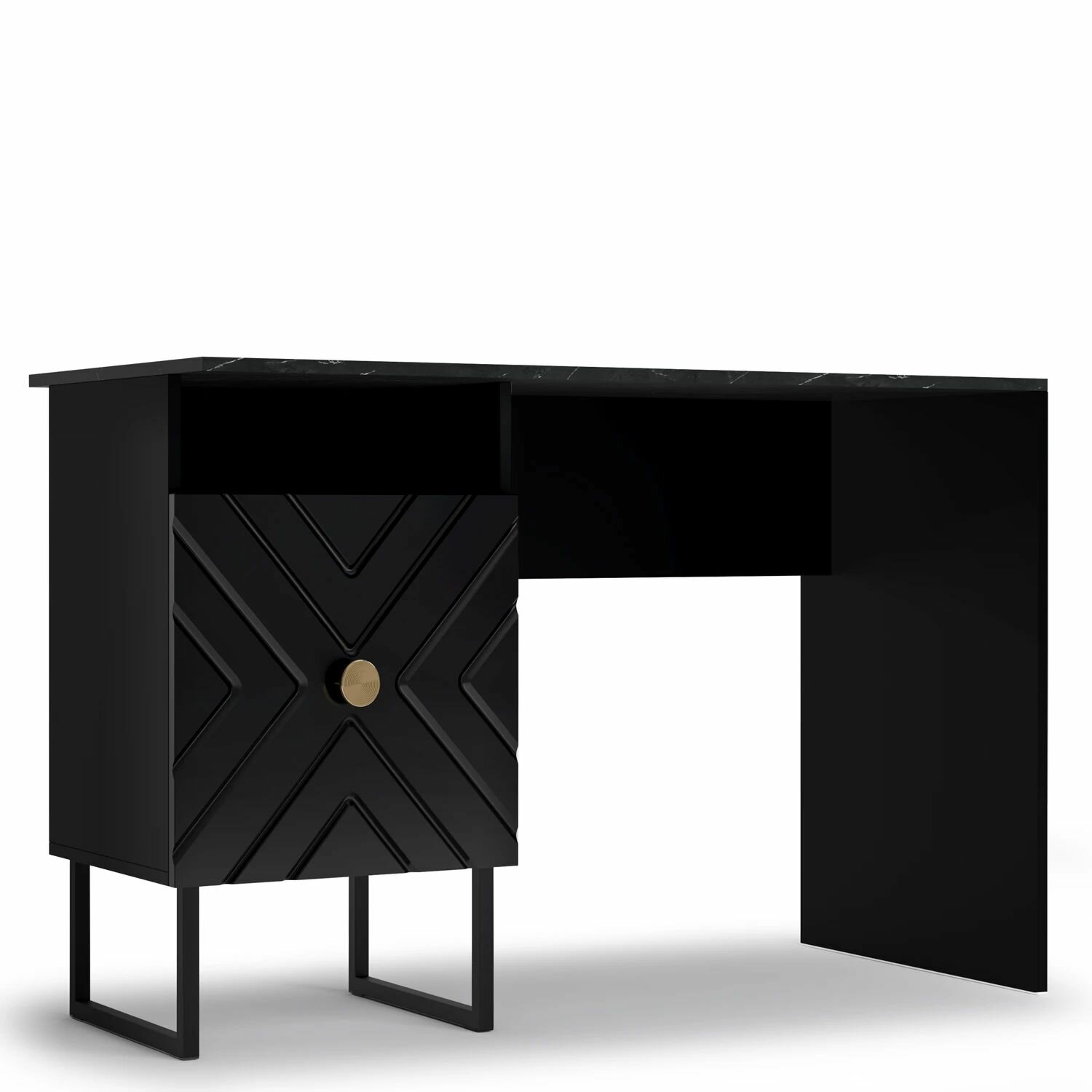 Стол письменный Марсель цвет Черный