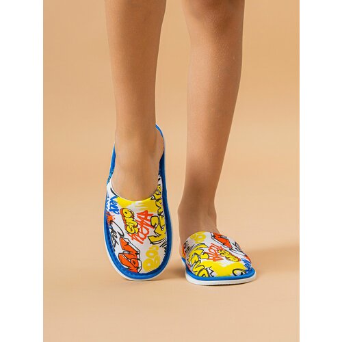 фото Тапочки ivshoes, размер 35-36, желтый, оранжевый, синий