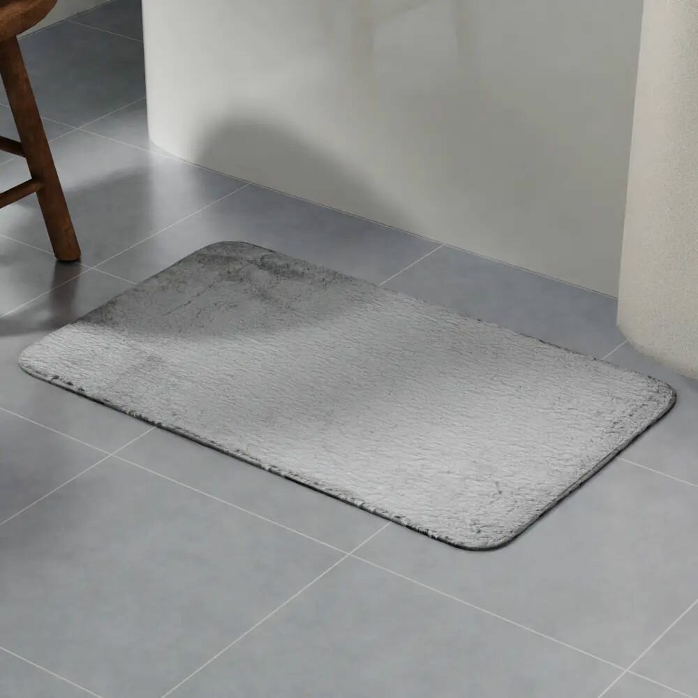 Коврик для ванной Swanny Granit5 SWM-2400LGR-B 50x80 см цвет светло-серый