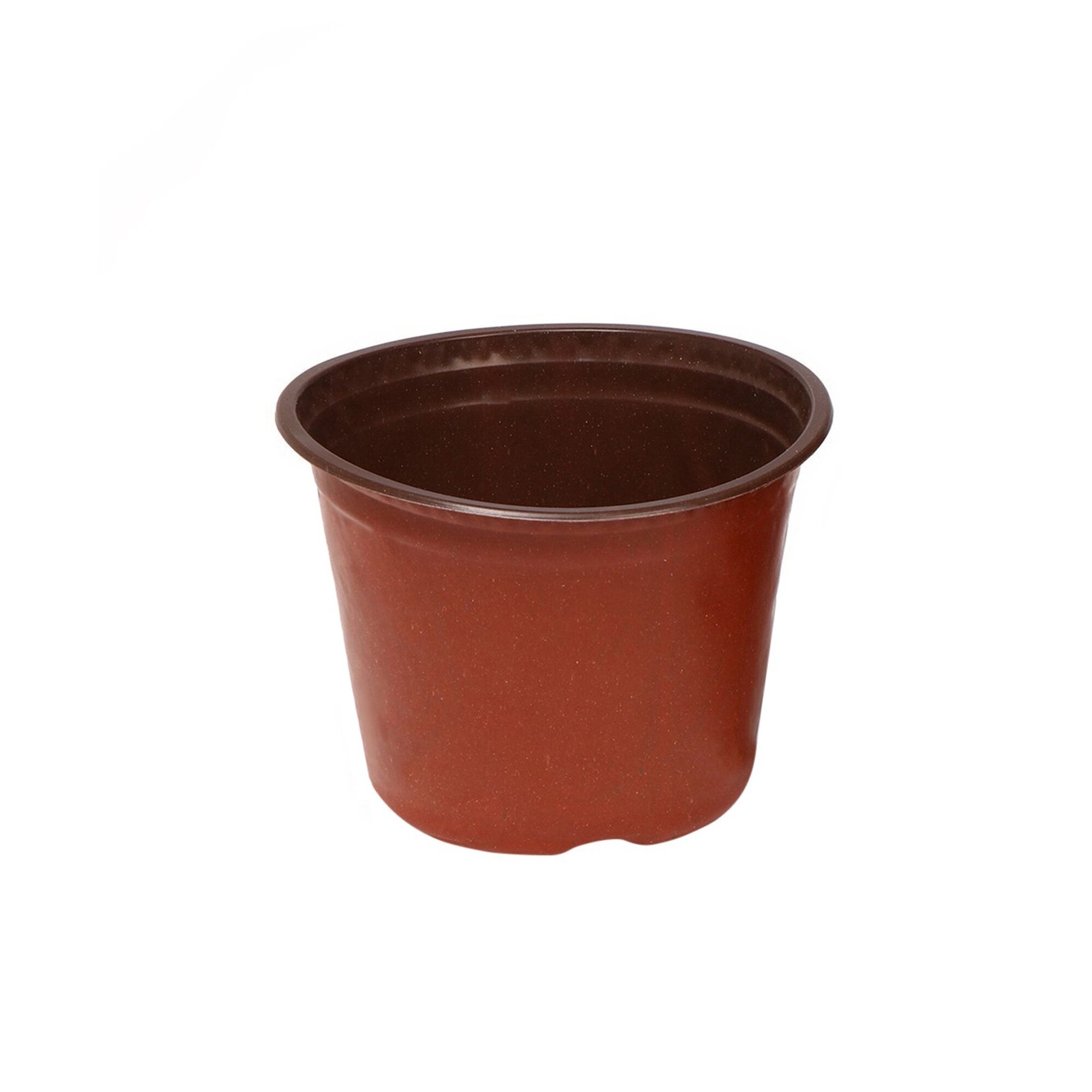Горшок для рассады 700 мл d=12 см h=9.5 см мягкий пластик терракот Greengo