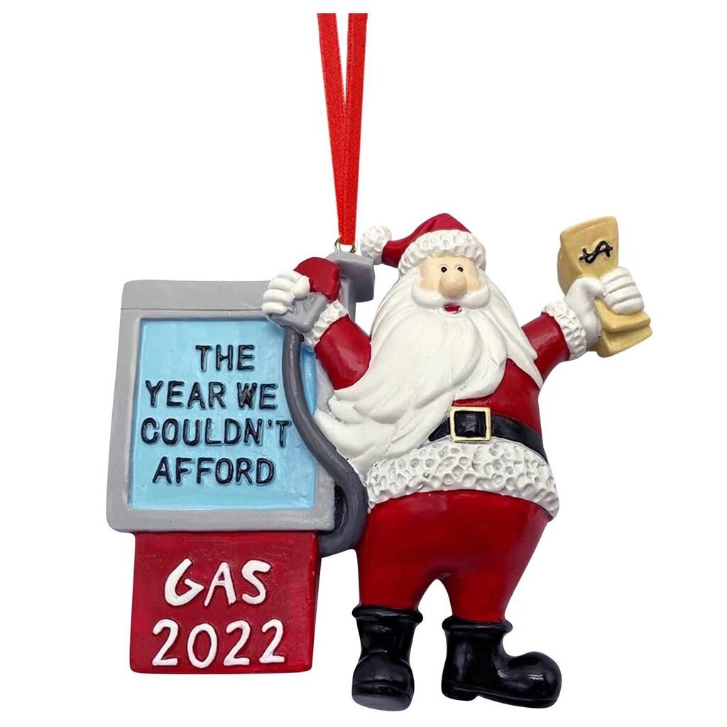 Ёлочный украшение santa claus газовая нефть смола