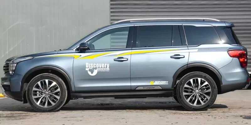 B Стиль Импортный Материал Белый и Желтый Автомобильная Наклейка для Обеих Сторон - Для Автомобилей Guangqi Chuanqi