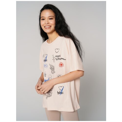 фото Футболка с кор.рукавом твое 78576 размер xl, светло-розовый, women