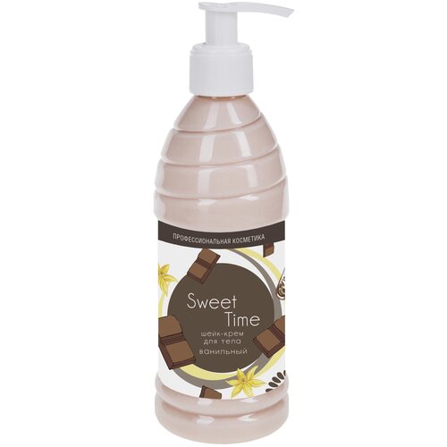 DOMIX Шейк-крем для тела Ванильный / Sweet Time 310 мл