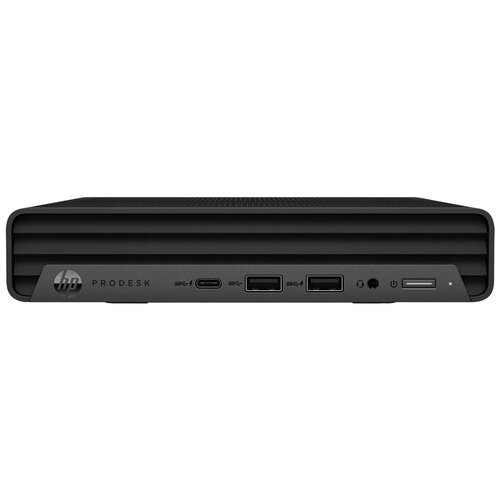 фото Настольный компьютер hp prodesk 600 g6 dm (1n5g1es) tiny-desktop, intel core i5-10500t, 8 гб, 256 гб ssd, intel uhd graphics 630, dos, черный