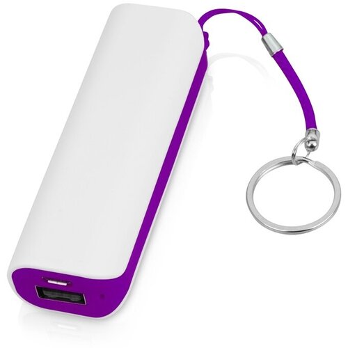 Портативное зарядное устройство power bank Basis 2000 mAh белыйфиолетовый 998₽