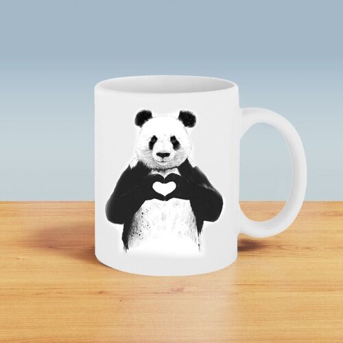 Подарочная кружка с принтом. Животные 5.