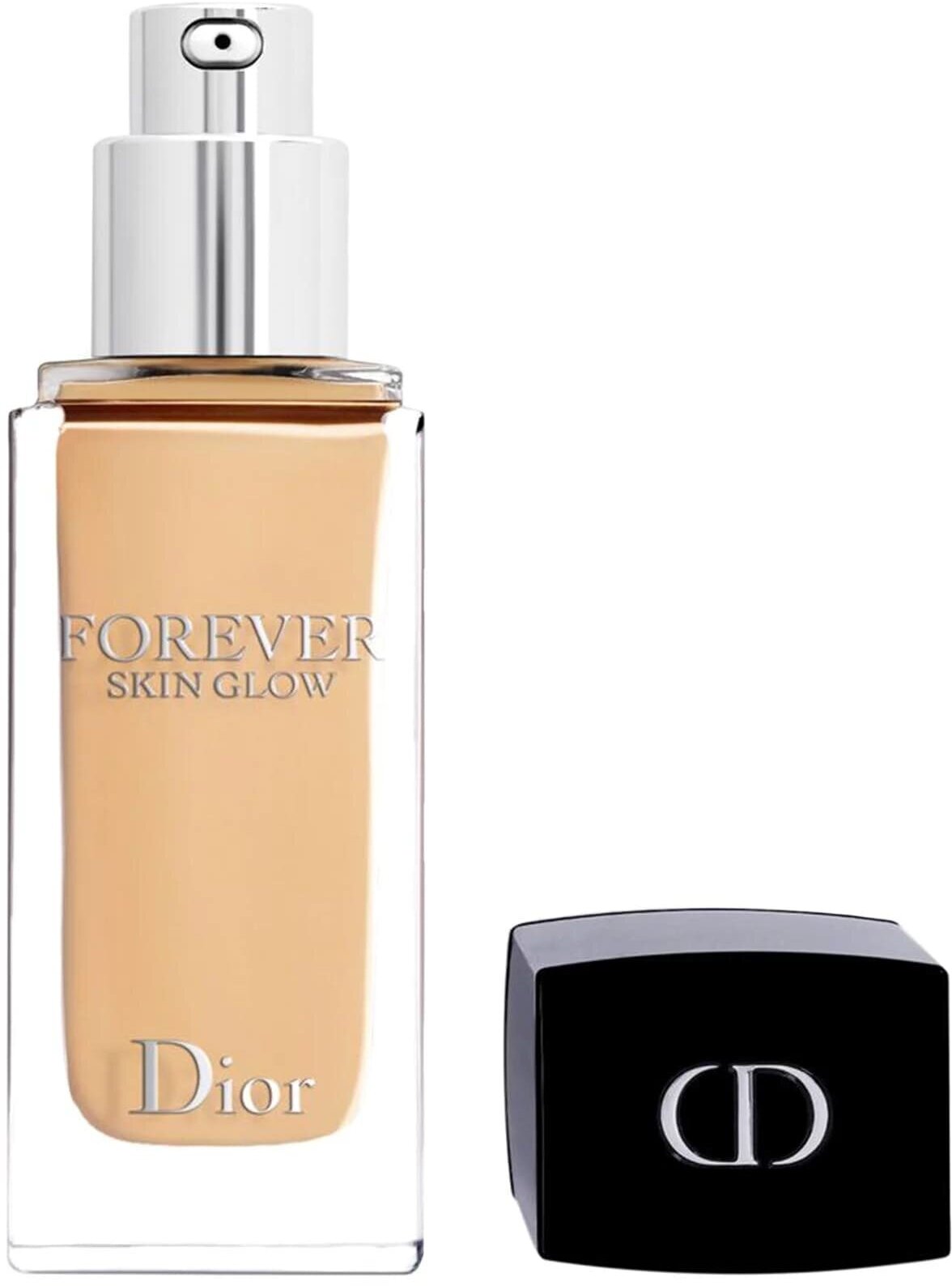 CHRISTIAN DIOR Тональный крем с сияющим финишем Forever Skin Glow, 1,5W Теплый, SPF 20, 30 мл