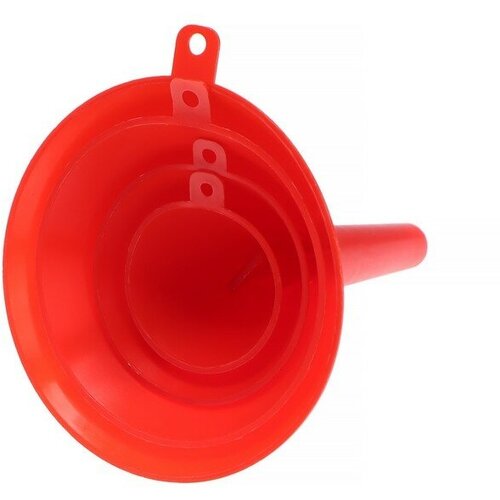 Воронки для ГСМ красные 4 предмета 115 мм 95 мм 65 мм 50 мм 518₽