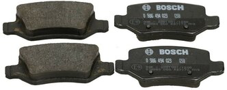 Дисковые тормозные колодки задние Bosch 0986494023 для Mercedes-Benz A-class, Mercedes-Benz B-class (4 шт.)