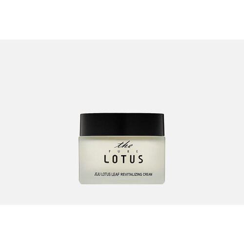 Крем для лица с экстрактом листьев лотоса THE PURE LOTUS Jeju Lotus Leaf Revitalizing Cream