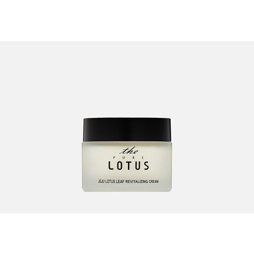 Крем для лица с экстрактом листьев лотоса Jeju Lotus Leaf Revitalizing Cream 50 мл крем для лица с экстрактом листьев лотоса the pure lotus jeju lotus leaf revitalizing cream 50 мл