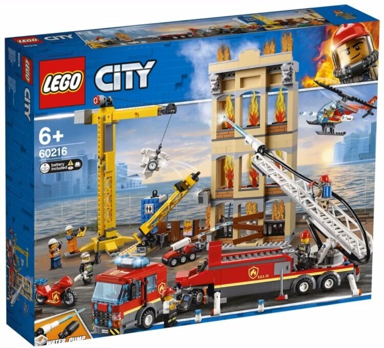 Лего 60216 Центральная пожарная станция - конструктор Сити