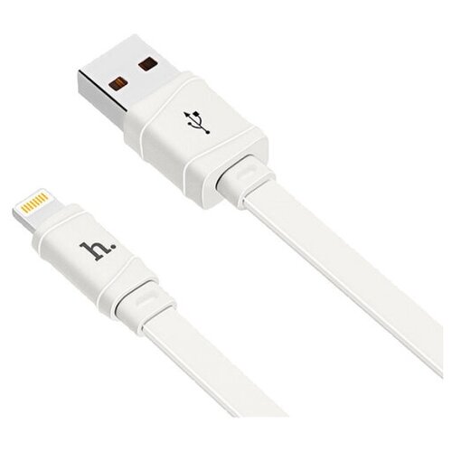 Кабель Hoco X5 Bamboo USB - Lightning 1 м белый