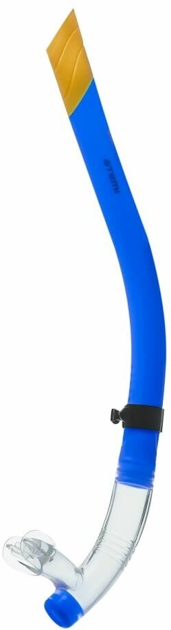 305 Трубка для плавания Atemi фронтальная, тренировочная р-р M/L, синяя