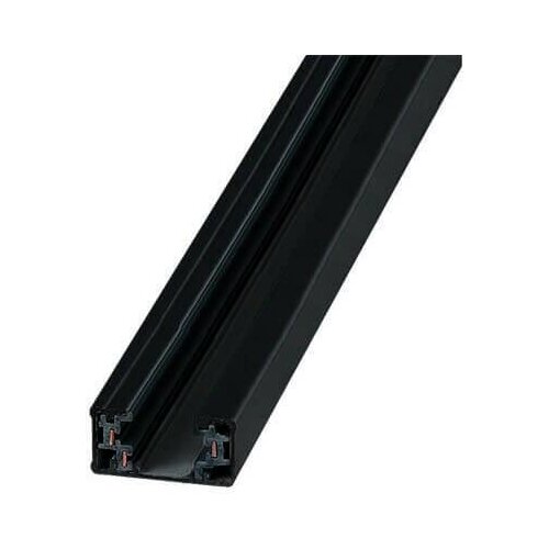 ITALLINE WSO-16 black шинопровод 2метра (две заглушки в комплекте) WSO 16 black (7 шт.)