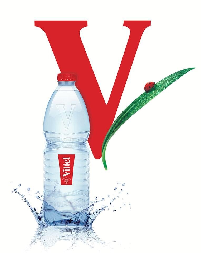 Vittel 1л./6шт. Пэт Виттель вода минеральная негазированная гидрокарбонатно-сульфатная магниево-кальциевая - фотография № 7