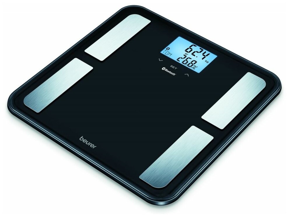Весы напольные Beurer BF850 до 180кг черный электронные