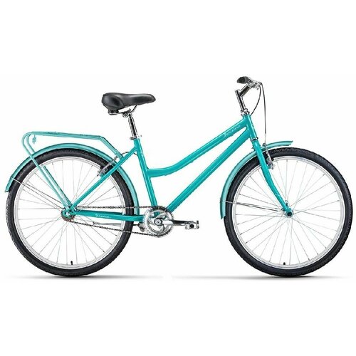 Городской велосипед Forward - Barcelona 26 10 2022 Мятный Белый 22550₽