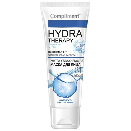 Compliment HYDRA THERAPY ультра-увлажняющая маска для лица, 100мл (2025-08)