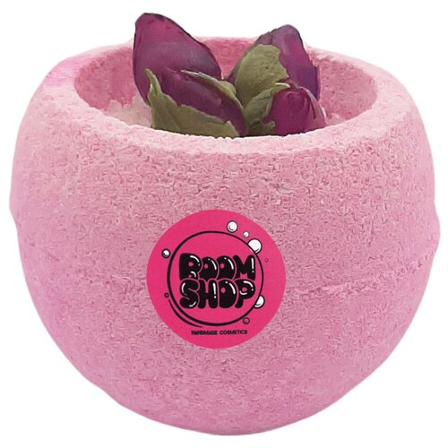 Boom Shop Бомбочка для ванны Розовая чаша, 250 г, 195 мл