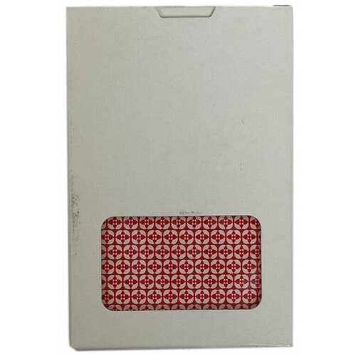 Карты игральные Copag Regular index, красные, белая коробка, пластик