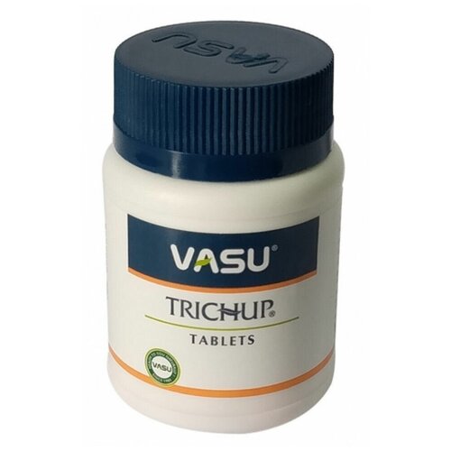Таблетки Тричуп (Trichup) питание волос, витамины от выпадения и для роста воло,с от седины, 60 шт.