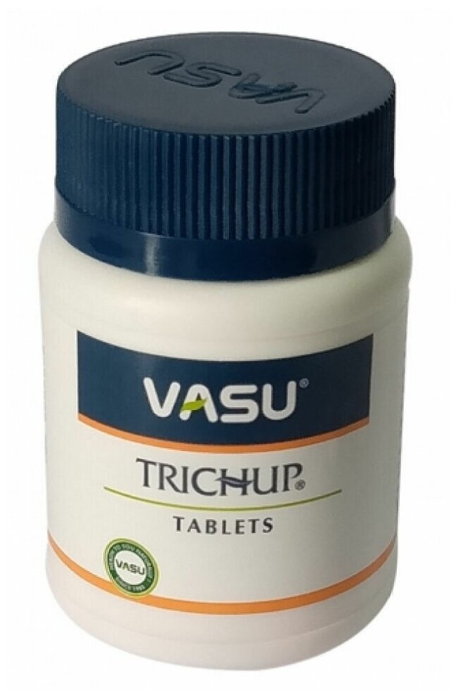 Таблетки Тричуп (Trichup) питание волос витамины от выпадения и для роста воло с от седины 60 шт.
