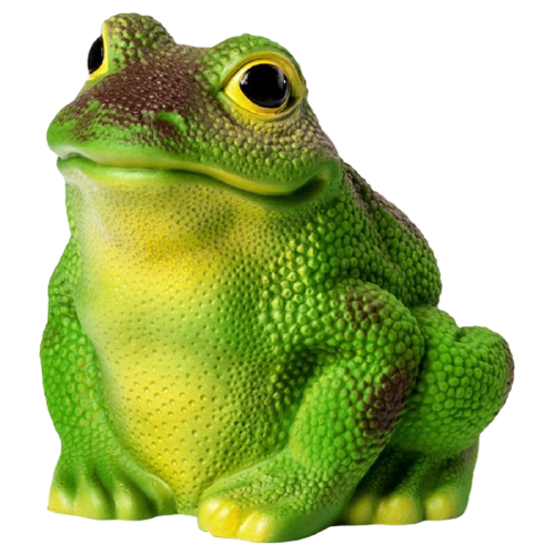 Игрушка для ванной ОГОНЁК Жаба Жозефина (С-733), зеленый рез жаба жозефина с 733 огонек 5