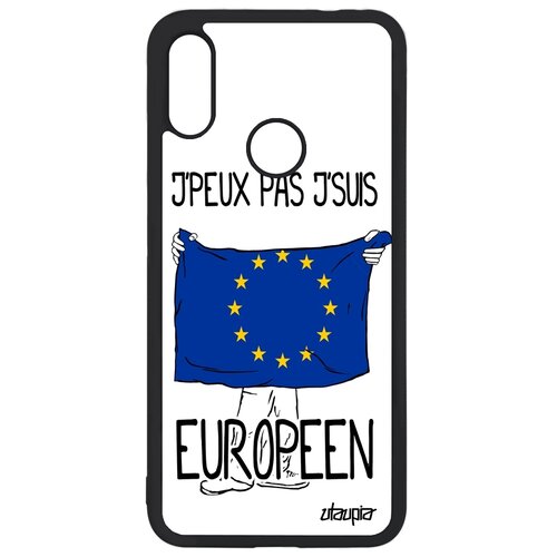 фото Чехол для смартфона xiaomi redmi note 7, "еду в европу" флаг страна utaupia