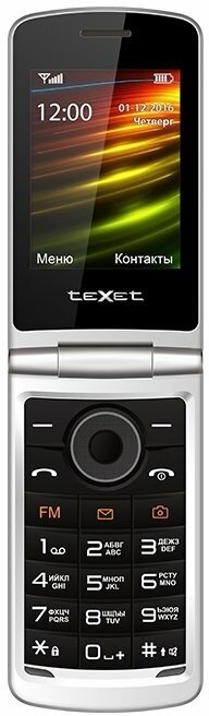 TEXET Телефон teXet TM-404 Red