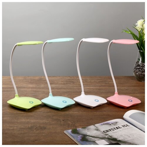 фото Лампа настольная risalux "симпл", led, 5 вт, usb, 16*16*38 см