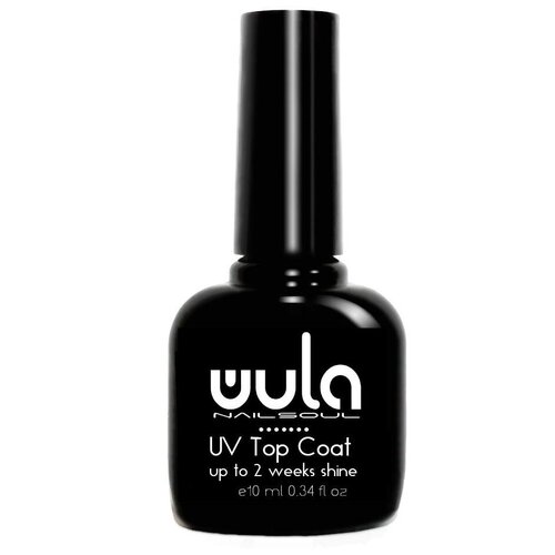 WULA Верхнее покрытие Top Coat No Wipe, прозрачный, 10 мл, 42 г wula верхнее покрытие spot top coat 03 10 мл