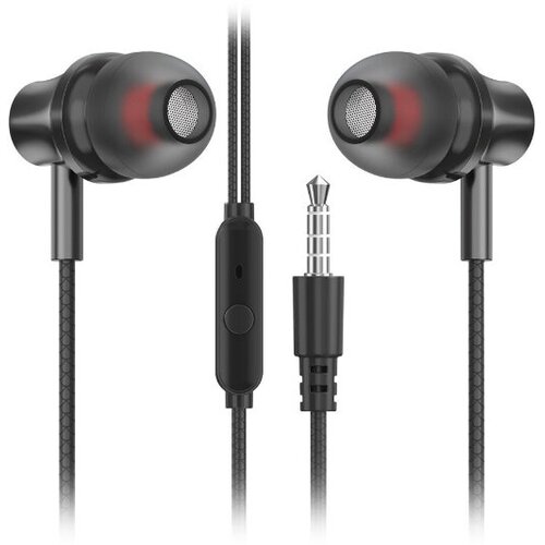 Гарнитура SmartBuy M100 металлич корпус микрофон пульт черная SBH-021K 68000₽