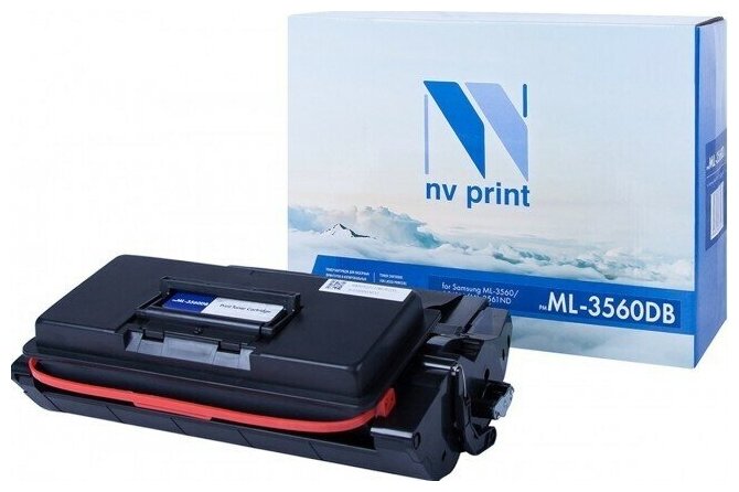 Картридж NV Print ML-3560DB для принтеров Samsung ML-3560/ 3561/ 3561N/ 3561ND, 12000 страниц