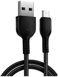 Кабель Hoco X20 Flash USB - USB Type-C, черный, 1 м