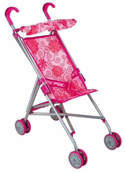 Прогулочная коляска Buggy Boom Mixy 8003 розовый/цветы