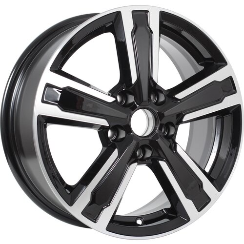 Колесный диск КиК Оклахома R16x6.5 5x108 ET37 CB65.1 Almaz_black